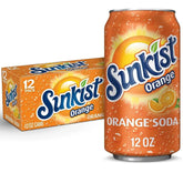 Sunkist Orange Soda 12 fl oz cans 12 pack - Soda